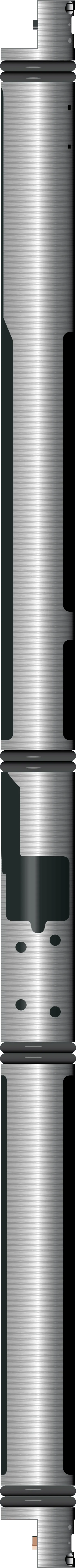 A close up of a stainless steel texture on a white background.