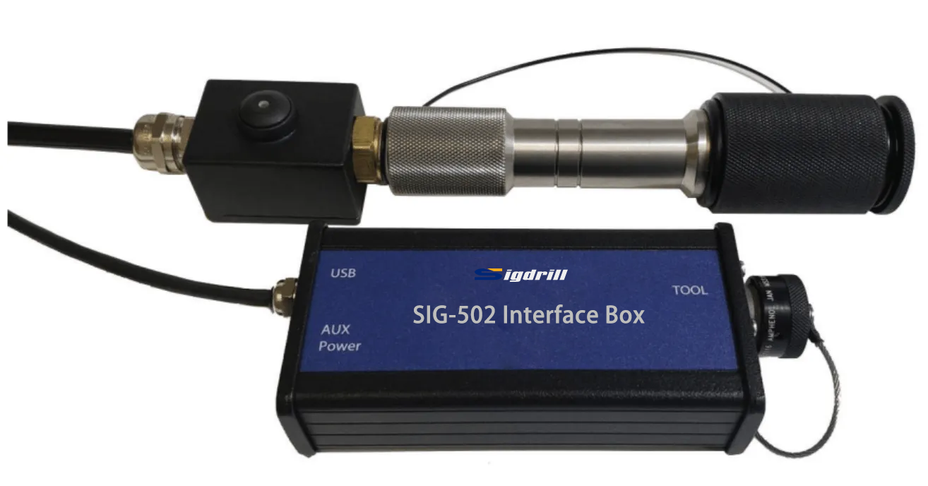 A high speed interface with a microphone attached to it